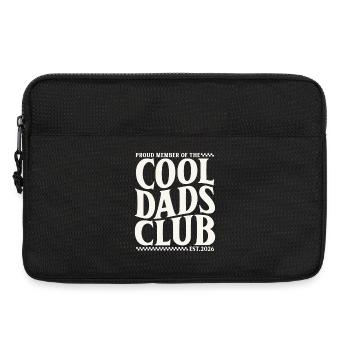 Cool Dads Club - Dad 2026 Father's Day Gift - Laptop bag 13" - black - Front