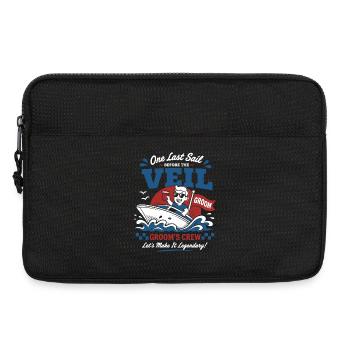 Llama Not Drama Party Spruch - Laptoptasche 13" - Schwarz - Vorne