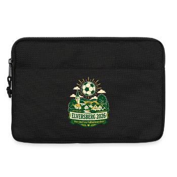 Elversberg 2026 – Vom Dorf ins Fußballmärchen - Laptoptasche 13" - Schwarz - Vorne