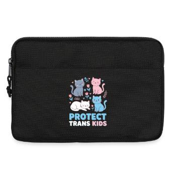 Pride Month LGBTQ – Schütze trans Kinder - Laptoptasche 13" - Schwarz - Vorne