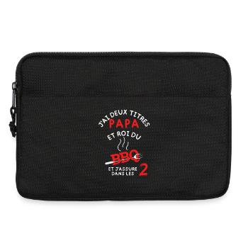 Papa et Moi BBQ 2: J'assure au Grill - Sacoche pour ordinateur portable 13 pouces - noir - Devant