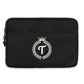 T_Lorbeer_wappen - Laptop bag 13" - black - Front
