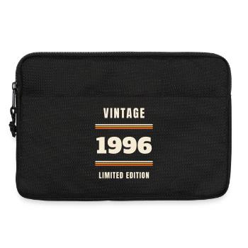 Vintage 1996 - 30th Birthday Vintage Gift - Laptop bag 13" - black - Front