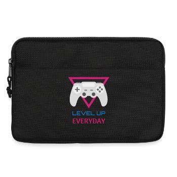Level Up Everyday Gamer - Laptoptasche 13" - Schwarz - Vorne