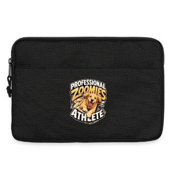 Golden Retriever - Laptoptasche 13" - Schwarz - Vorne