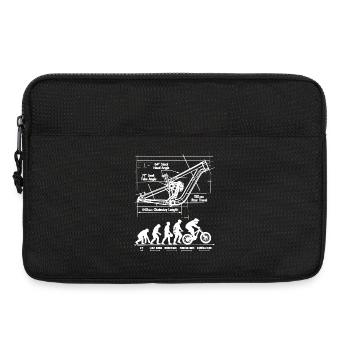 Plan de la MTB Evolution : châssis à suspension intégrale - Sacoche pour ordinateur portable 13 pouces - noir - Devant