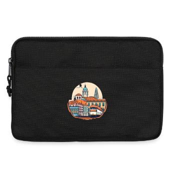 Vivid City Tramscape - Laptop bag 13" - black - Front