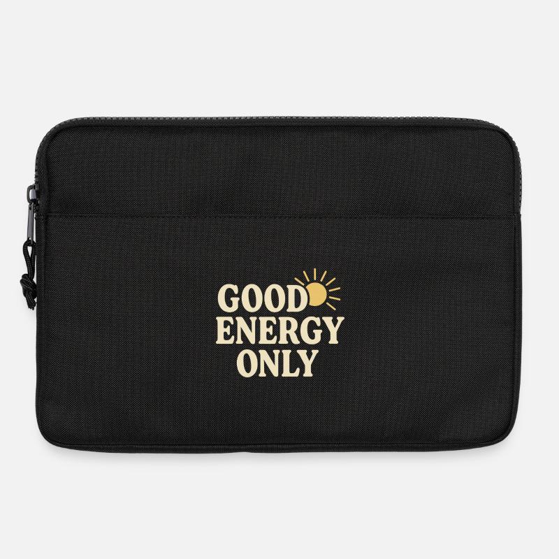 Positive Solarenergie - Laptoptasche 13" - Schwarz