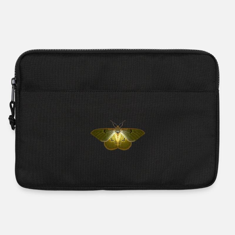 Leuchtmotte - Laptoptasche 13" - Schwarz
