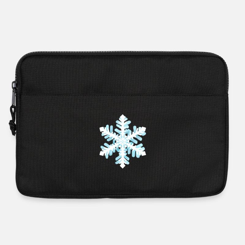 Schneestern - Laptoptasche 13" - Schwarz