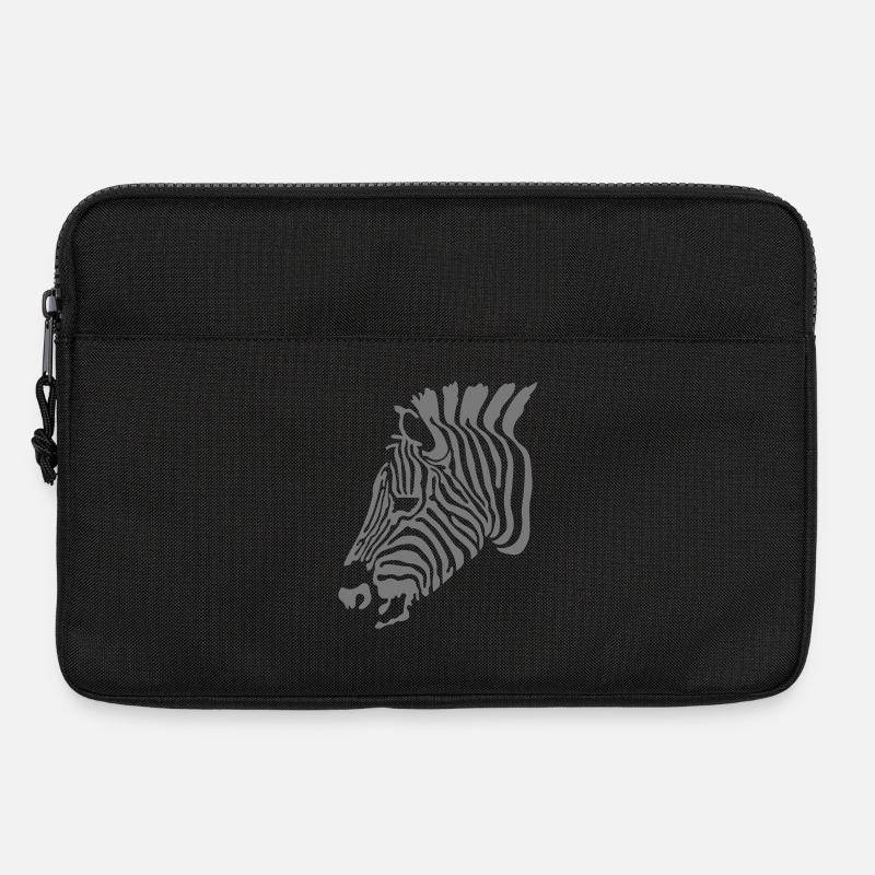 Zebra - Laptoptasche 13" - Schwarz