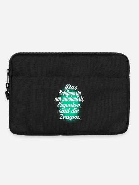 Einparken - Laptoptasche 13" - Schwarz