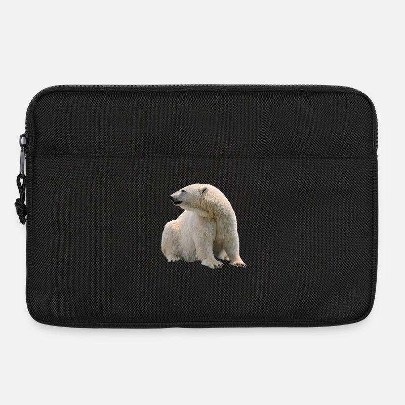 Eisbär - Laptoptasche 13" - Schwarz