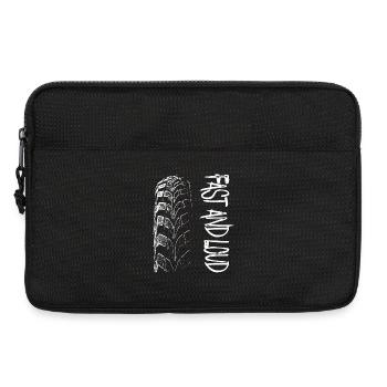 Fast and Loud / Tuning / Auto / Motorrad / Reifen - Laptoptasche 13" - Schwarz - Vorne