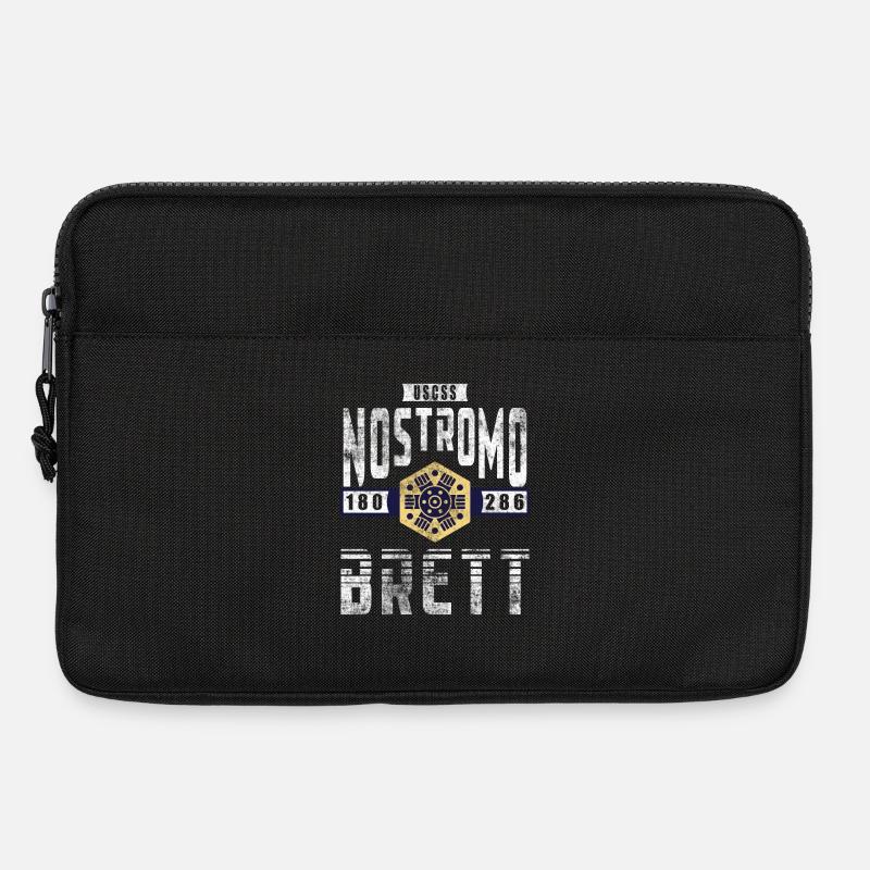 Alien Nostromo Besatzungsrang Brett - Laptoptasche 13" - Schwarz