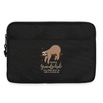 Grundschule Abschluss 5. Klasse Schule Faultier - Laptoptasche 13" - Schwarz - Vorne