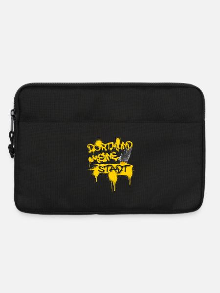 Dortmund meine Stadt Graffiti - Laptoptasche 13" - Schwarz