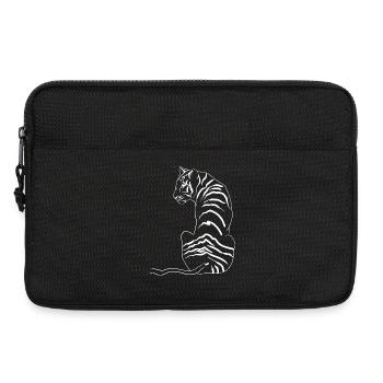 Tiger - Laptoptasche 13" - Schwarz - Vorne