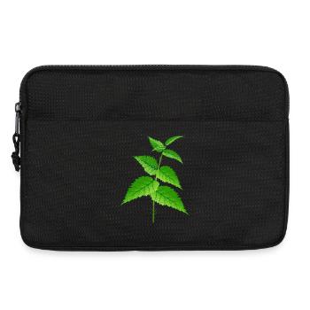 La super plante d’ortie et le remède - Sacoche pour ordinateur portable 13 pouces - noir - Devant
