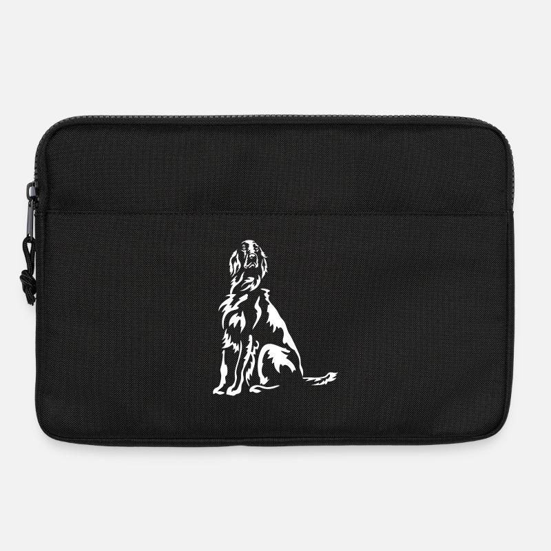 Irish Setter "Black Edition" - Laptoptasche 13" - Schwarz
