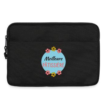 MAMAN. FÊTE DES MÈRES. BONNE FÊTE MAMAN. JE T'AIME - Sacoche pour ordinateur portable 13 pouces - noir - Devant