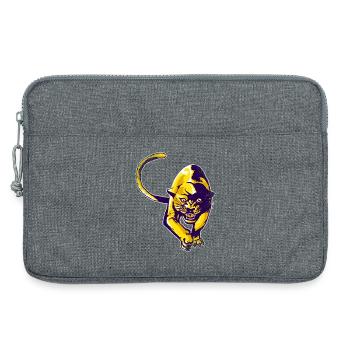 Golden Panther - Laptop bag 13" - heather grey - Front