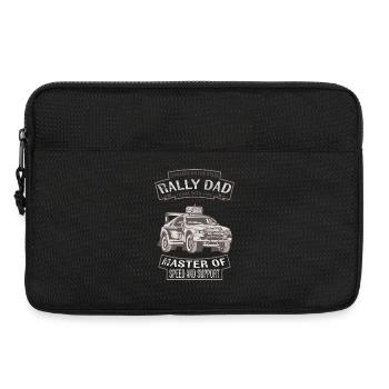 Papa de rallye maître de la vitesse - Sacoche pour ordinateur portable 13 pouces - noir - Devant