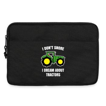 Tractor Commercial Vehicle Field Agriculture Statement - Laptop bag 13" - black - Front