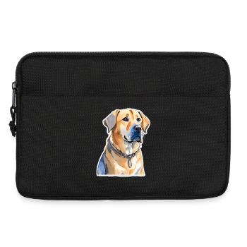 Labrador - Laptop bag 13" - black - Front
