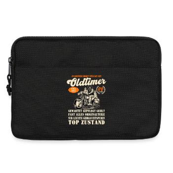 Oldtimer Modell1963 Jubiläum - Laptoptasche 13" - Schwarz - Vorne
