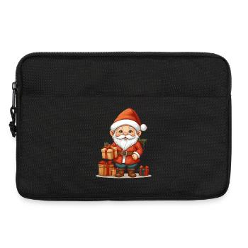 Christmas Gnome - Laptop bag 13" - black - Front