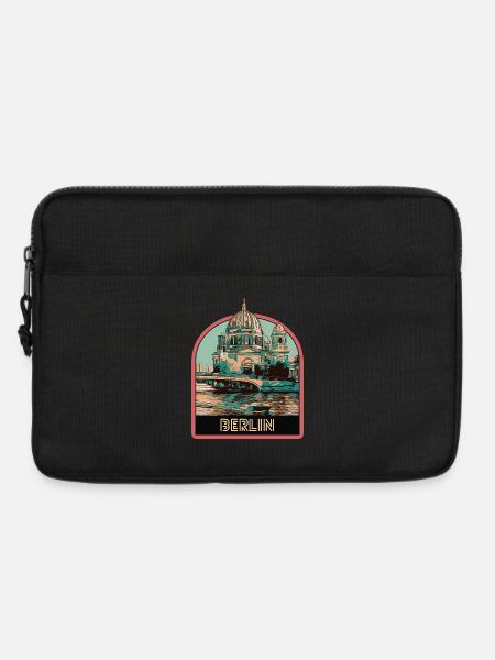 View of the Berlin Cathedral Dome and the Spree - Laptop bag 13" - black