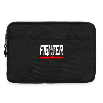 Cooles Fighter Design - Schönes MMA Fighter Design - Laptoptasche 13" - Schwarz - Vorne