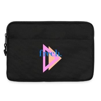 "frech" Shirts und mehr - jetzt drucken - Laptoptasche 13" - Schwarz - Vorne