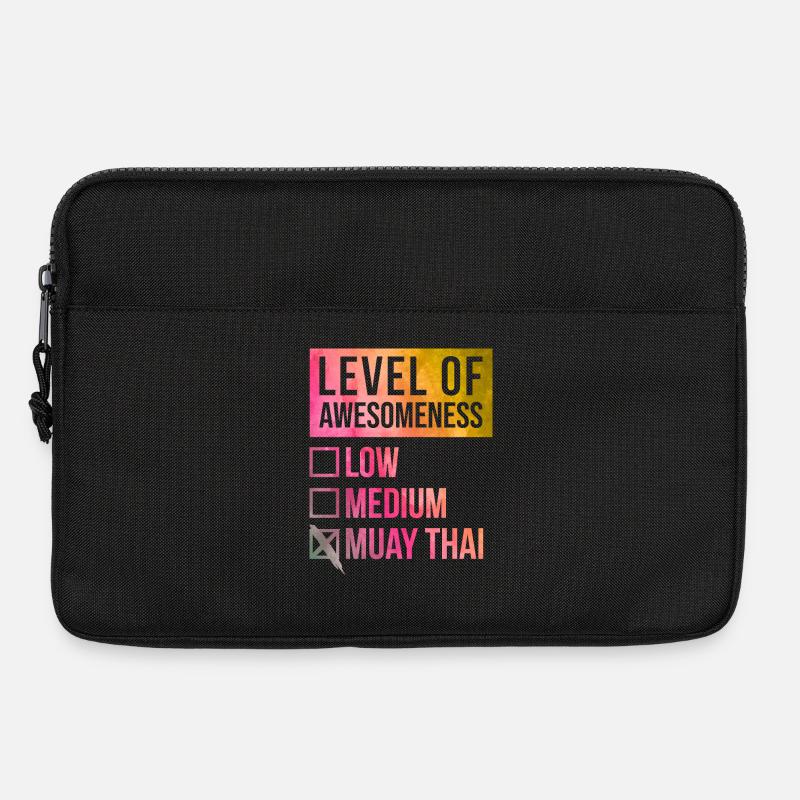 Muay Thai - Laptoptasche 13" - Schwarz