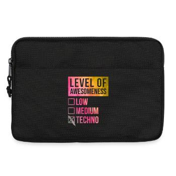Techno - Laptoptasche 13" - Schwarz - Vorne