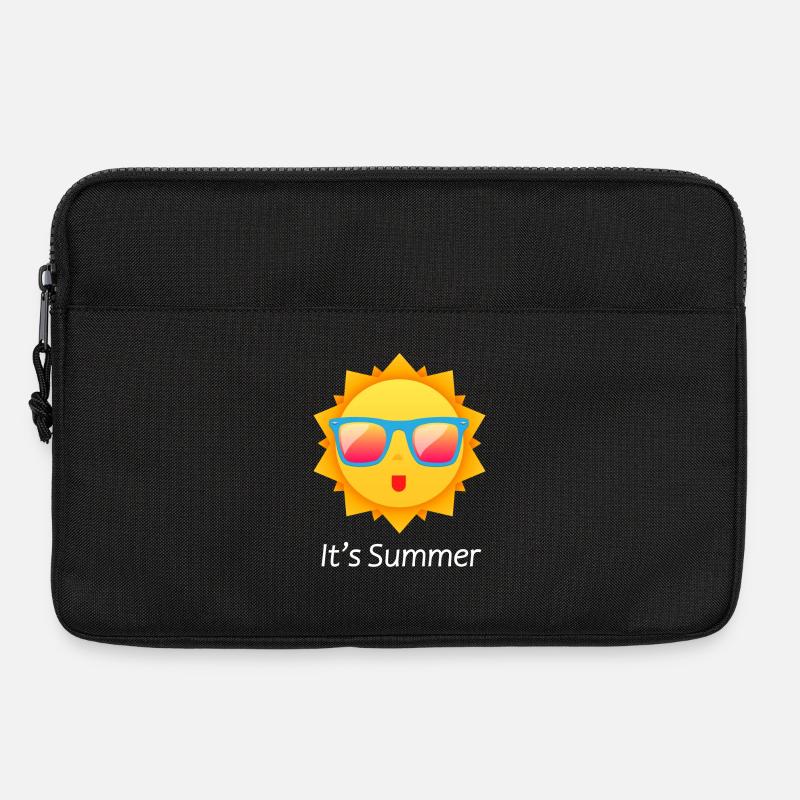 Es ist Sommer - Laptoptasche 13" - Schwarz