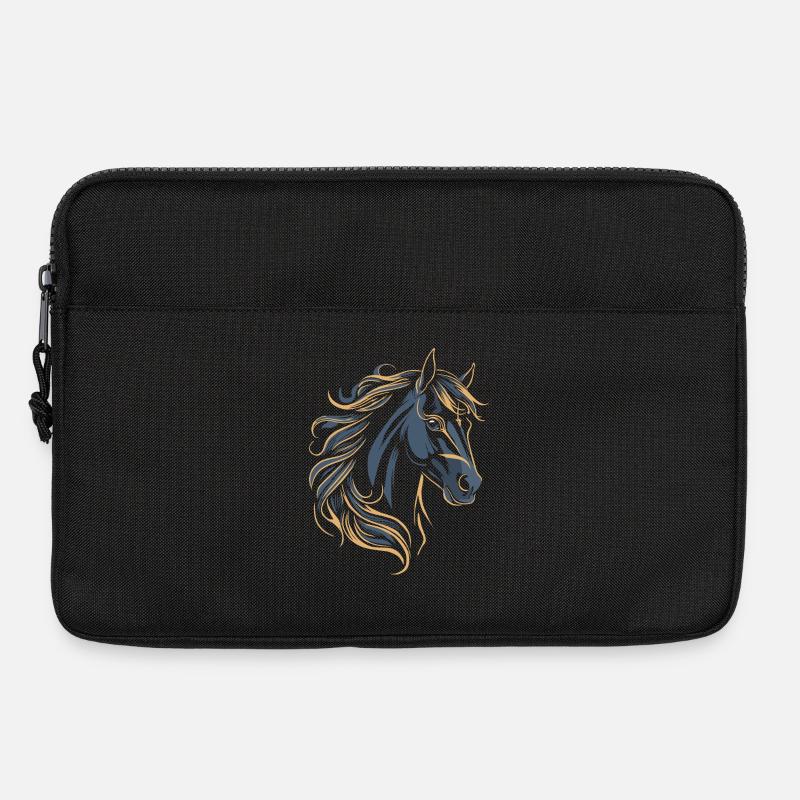 PFERD TATTOO FARBE - Laptoptasche 13" - Schwarz