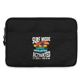 Surf-Modus aktiviert Kopieren - Laptoptasche 13" - Schwarz - Vorne
