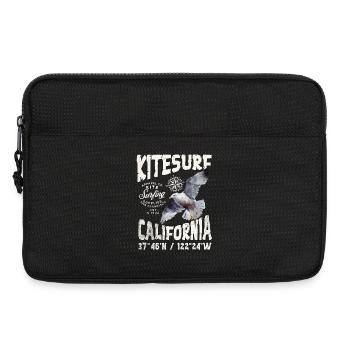Kitesurfen in Kalifornien - Laptoptasche 13" - Schwarz - Vorne