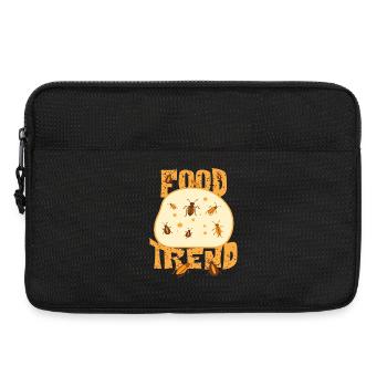 Insekten Brot - Laptoptasche 13" - Schwarz - Vorne