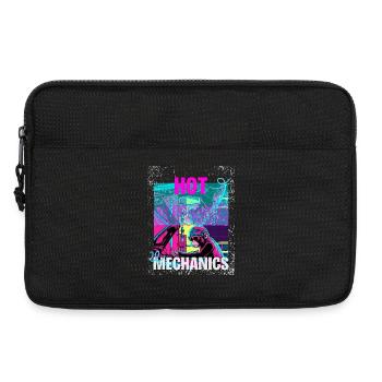 Hot Mechanics – Conception de garage Neon Monkey - Sacoche pour ordinateur portable 13 pouces - noir - Devant