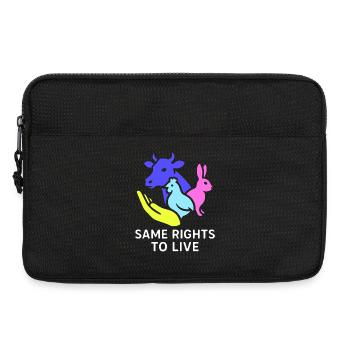 same rights to live - Laptoptasche 13" - Schwarz - Vorne
