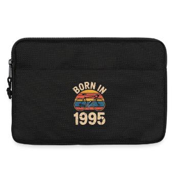 Né en 1995 Retro Bicycle Design - Sacoche pour ordinateur portable 13 pouces - noir - Devant