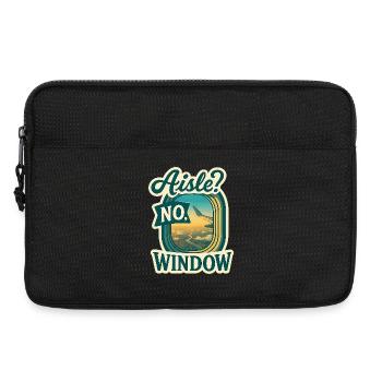 aisle-window - Laptop bag 13" - black - Front