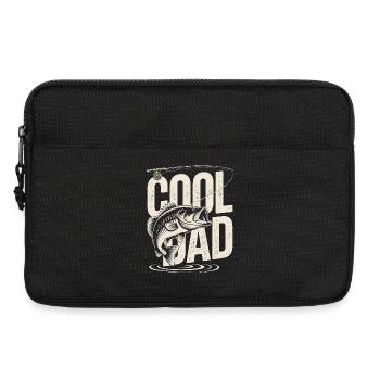 Cool Dad Fishing - Laptop bag 13" - black - Front
