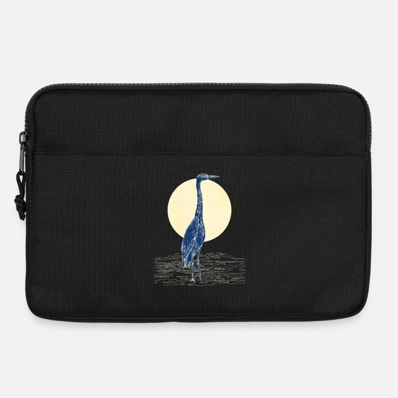 GRAUREIHER - Laptoptasche 13" - Schwarz