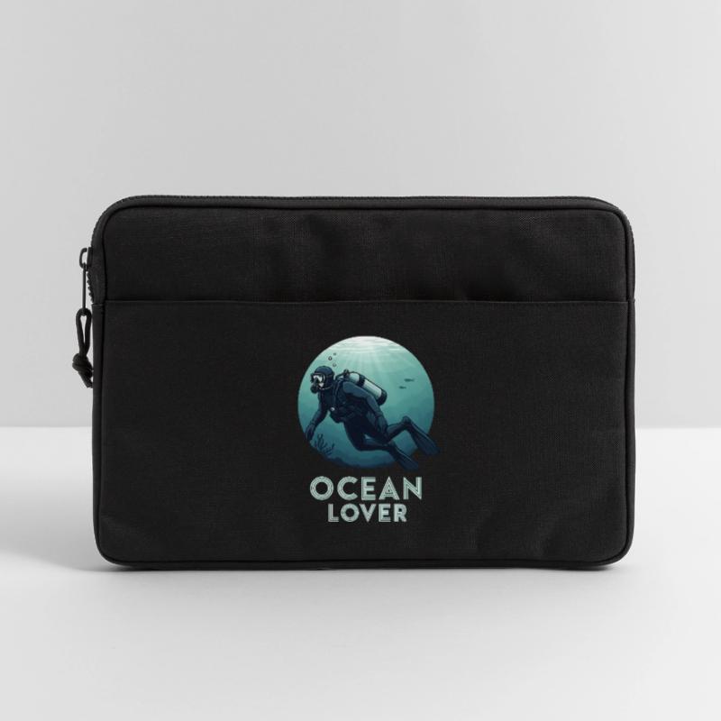 Ocean Lover Diver Laptop bag 13"