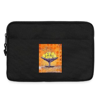 Peel with lemons - Laptop bag 13" - black - Front