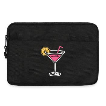 Cocktail Alcool Boisson mélangée Long drinks - Sacoche pour ordinateur portable 13 pouces - noir - Devant